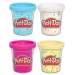 PLAY-DOH CIASTOLINA KONFETTI MASA PLASTYCZNA Z DROBINAKMI 4 SŁOICZKI HASBRO