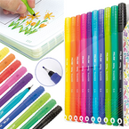 CIENKOPISY W ETUI PISAKI MAZAKI SWAY 0.4 mm ZESTAW 10 KOLORÓW MILAN