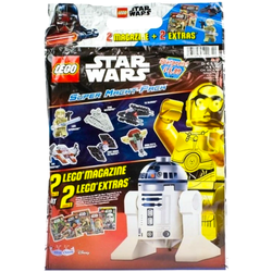 LEGO STAR WARS N.1 GAZETKI MAGAZYNY 2 FIGURKI DO ZBUDOWANIA KLOCKI ZESTAWY