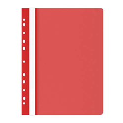SKOROSZYT A4 WPINANY OFFICE PRODUCTS OCZKOWY ZAWIESZANY CZERWONY - 25 szt.