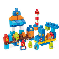 KLOCKI MEGA BLOKS DZIEŃ W DOKACH 60 EL FISHER