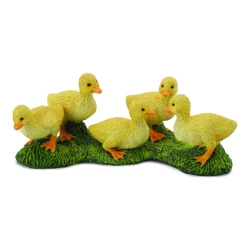 ZESTAW FIGUREK FIGURKI ZWIERZĘTA WIEŚ FARMA KOTEK KACZKI KURA 9 EL COLLECTA