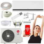 KLIMATYZATOR LG DUALCOOL AI SOFT AIR DELUXE 3,5kW + ZESTAW DO MONTAŻU 3MB