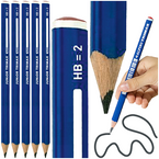 OŁÓWEK DO NAUKI PISANIA TRÓJKĄTNY ALPINO TRIMAX JUNIOR JUMBO HB-2 - 5 SZT.