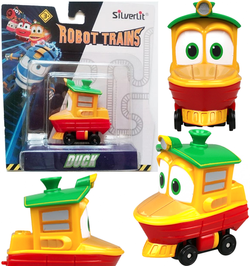 LOKOMOTYWA DUCK POCIĄG TRAINS KOLEJKA ROBOT FIGURKA SILVERLIT