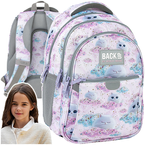 PLECAK SZKOLNY MŁODZIEŻOWY DERFORM BACKUP P01 DREAMY PASTELOWE UROCZE KOTKI