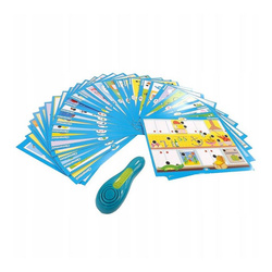 PIÓRO MÓWIĄCE 500 PYTAŃ GRA EDUKACYJNA INTERAKTYWNA NAUKA KOLORY CLEMENTONI