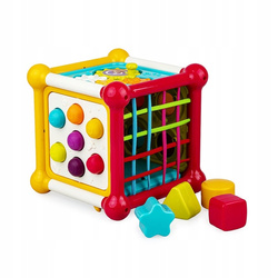 KOSTKA MOTORYCZNE NIESPODZIANKI KLOCKI ZRĘCZNOŚCIOWA TRYBIKI ŻALUZJE DUMEL