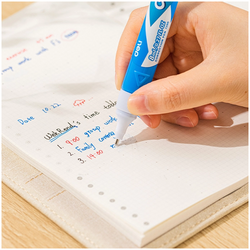 KOREKTOR W DŁUGOPISIE PIÓRZE METALOWA KOŃCÓWKA SZKOLNY 8 ml DELI - 3 szt.