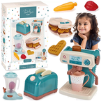 KUCHNIA DUŻY ZESTAW MAŁEGO AGD TOSTER BLENDER GOFROWNICA EKSPRES VERT AZUR