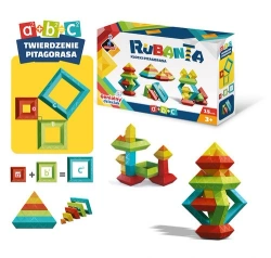 KLOCKI KONSTRUKCYJNE RUBANTA KLOCKI PITAGORASA EDUKACYJNE 15 EL. ASKATO