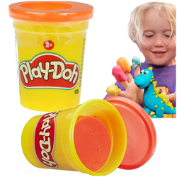 PLAY-DOH CIASTOLINA POMARAŃCZOWA MASA PLASTYCZNA TUBA SŁOICZEK 112g HASBRO
