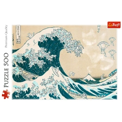 PUZZLE 500 ELEMENTÓW WIELKA KOCIA FALA KOTY UKŁADANKA 37537 TREFL