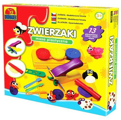 CIASTOLINA MASA PLASTYCZNA ZWIERZAKI - DROMADER