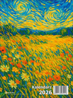 KALENDARZ BIURKOWY NA SPIRALI PIONOWY TYGODNIOWY 2026 ROK PANTA PLAST