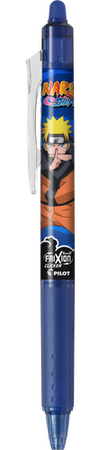 DŁUGOPIS ZMAZYWALNY ŚCIERALNY 0,7mm CLICKER PILOT FRIXION NARUTO NIEBIESKI