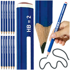 OŁÓWEK DO NAUKI PISANIA TRÓJKĄTNY ALPINO TRIMAX JUNIOR JUMBO HB-2 - 12 SZT.