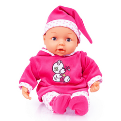 LALKA INTERAKTYWNA BOBAS Z ZESTAWEM LEKARZA ZABAWA W DOKTORA 38cm AKCESORIA