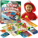 GRA PLANSZOWA RODZINNA STRAŻ POŻARNA RODZINA TREFLIKÓW TREFL 02814