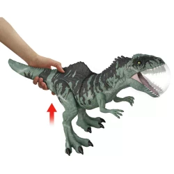 JURASSIC WORLD DINOZAUR DUŻY GIGANTOZAUR FIGURKA INTERAKTYWNA RYCZY ATAKUJE