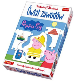 GRA ŚWIAT ZAWODÓW ŚWINKA PEPPA PIG - TREFL