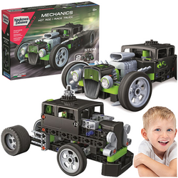 KLOCKI KONSTRUKCYJNE LABORATORIUM MECHANIKI SAMOCHÓD HOT ROD I RACE TRUCK