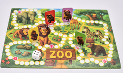 KAPIBARY W AKCJI WYŚCIGOWA GRA PLANSZOWA UCIECZKA W ZOO KOSTKA ALEXANDER