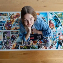PUZZLE 9000 ELEMENTÓW MARVEL AVENGERS COMIC UNIVERSE PREMIUM 81022 TREFL