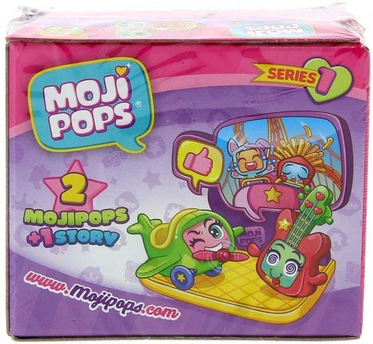 Moji pops 12 figurek stworki niespodzianki scenka story