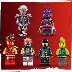 LEGO NINJAGO ARENA TURNIEJOWA 6 FIGUREK WOJOWNIKÓW AKCESORIA 659 EL. 71818