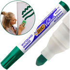 MARKER DO TABLICY SUCHOŚCIERALNEJ ZIELONY OKRĄGŁA KOŃCÓWKA BIC VELLEDA