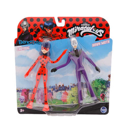 MIRACULOUS BIEDRONKA WŁADCA CIEM 2w1 FIGURKA KOLEKCJONERSKA MIRACULUM 