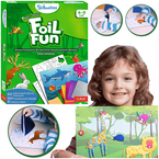 SKILLMATICS FOIL FUN ZESTAW KREATYWNY ŚWIAT ZWIERZĄT NAKLEJKI OBRAZKI TREFL