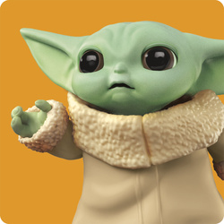 STAR WARS GROGU BABY YODA ZMIENIAJĄCY NASTRÓJ FIGURKA GWIEZDNE WOJNY HASBRO