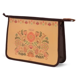 TECZKA NA DOKUMENTY A4+ NA SUWAK ANEKKE PLASTIKOWA Z NADRUKIEM FLORAL ARGUS