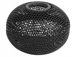 POJEMNIK SIATKOWY Z MAGNESEM NA SPINACZE TRES PRZYBORNIK BIUROWY CZARNY