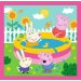 PUZZLE 3W1 ŚWINKA PEPPA - PEPPA I PRZYJACIELE UKŁADANKA 34873 TREFL
