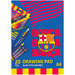 BLOK RYSUNKOWY BIAŁY A4 FC BARCELONA 20 KARTEK 100g ASTRA SZKOLNY PLASTYKA