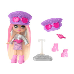 BARBIE LALKA MODOWA STYLOWA EXTRA FLY MIINIS BLOND WŁOSY AKCESORIA MATTEL