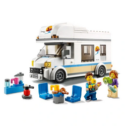 LEGO CITY WAKACYJNY KAMPER PIKNIK SAMOCHÓD URLOP WYCIECZKA 60283