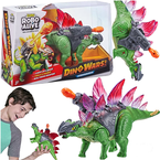 ROBO ALIVE DINO WARS DINOZAUR INTERAKTYWNY STEGOSAURUS FIGURKA DZIAŁO