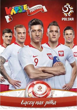 GRA KAPSLE FOOTBALL PIŁKA PZPN + PLAKAT - TREFL