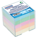 KOSTKA NIEKLEJONA W PUDEŁKU NOTES DONAU 92x92x82mm KARTECZKI KOLOROWE
