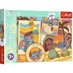 PUZZLE 200 STITCH MUZYCZY ŚWIAT LILO & STITCH DISNEY UKŁADANKA TREFL 13304