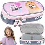 PIÓRNIK SZKOLNY SASZETKA MAJEWSKI MY LITTLE FRIEND SWEET POMERANIAN PIESEK