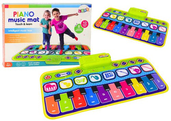 MATA DO TAŃCZENIA MUZYCZNA EDUKACYJNA INTERAKTYWNA PIANINKO INSTRUMENTY