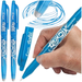 DŁUGOPIS WYMAZYWALNY PIÓRO PILOT FRIXION BALL 0.7mm LAZUROWY - 2 sztuki