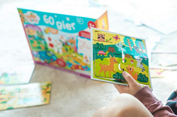 CAROTINA 60 GIER GRY EDUKACYJNE NAUKA CYFEREK KSZTAŁTY KOLORY LISCIANI