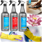 CLINEX DELOS MAT W3 ACTIVE GLASS PŁYNY UNIWERSALNE 3w1 SZYBY MEBLE ŁAZIENKA