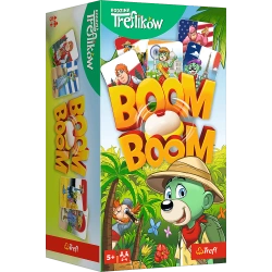 GRA PLANSZOWA FAMILIJNA ZRĘCZNOŚCIOWA BOOM BOOM RODZINA TREFLIKÓW TREFL